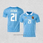 Camiseta Belgica Jugador Castagne Segunda 2024