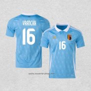 Camiseta Belgica Jugador Vranckx Segunda 2024