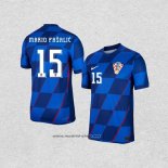 Camiseta Croacia Jugador Mario Pasalic Segunda 2024