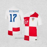 Camiseta Croacia Jugador Petkovic Primera 2024