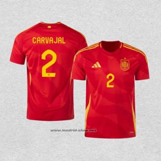 Camiseta Espana Jugador Carvajal Primera 2024