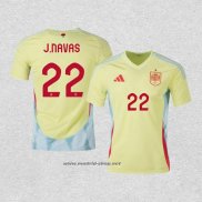 Camiseta Espana Jugador J.Navas Segunda 2024