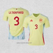 Camiseta Espana Jugador Le Normand Segunda 2024