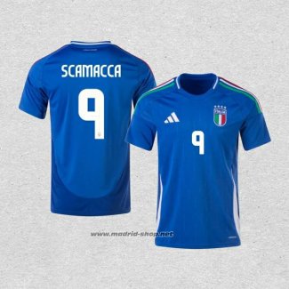 Camiseta Italia Jugador Scamacca Primera 2024-2025