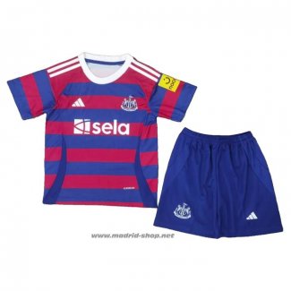 Camiseta Newcastle United Segunda Nino 2024-2025