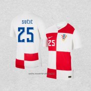 Camiseta Croacia Jugador Sucic Primera 2024