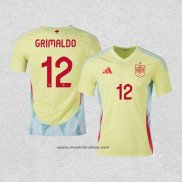 Camiseta Espana Jugador Grimaldo Segunda 2024