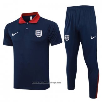 Conjunto Polo del Inglaterra 2024-2025 Azul