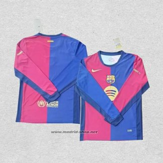 Camiseta Barcelona Primera Manga Larga 2024-2025