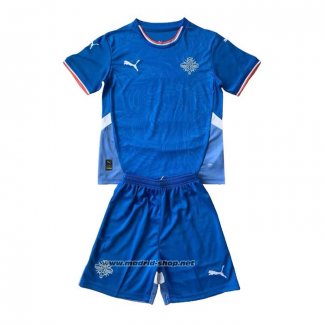 Camiseta Islandia Primera Nino 2024