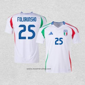 Camiseta Italia Jugador Folorunsho Segunda 2024-2025