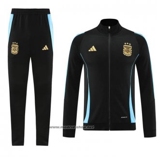 Chandal de Chaqueta del Argentina 2024-2025 Negro