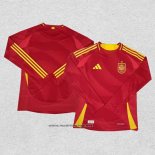 Camiseta Espana Primera Manga Larga 2024