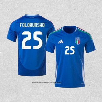 Camiseta Italia Jugador Folorunsho Primera 2024-2025