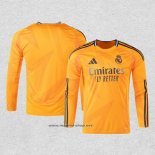 Camiseta Real Madrid Segunda Manga Larga 2024-2025