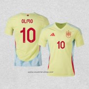 Camiseta Espana Jugador Olmo Segunda 2024