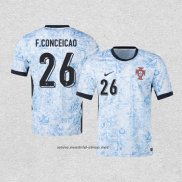 Camiseta Portugal Jugador F.Conceicao Segunda 2024