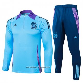 Chandal de Sudadera del Argentina 2024-2025 Azul