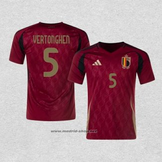 Camiseta Belgica Jugador Vertonghen Primera 2024