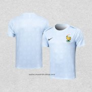 Camiseta de Entrenamiento Francia 2024-2025 Azul Claro