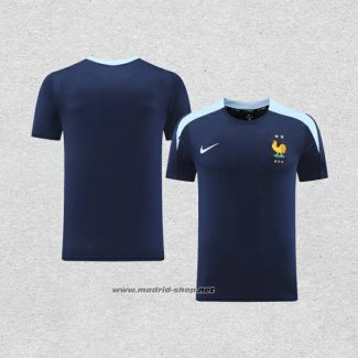 Camiseta de Entrenamiento Francia 2024-2025 Azul