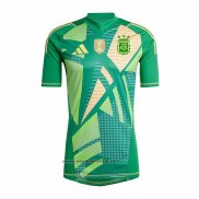 Camiseta Argentina Portero 2024 Verde