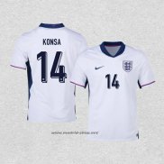 Camiseta Inglaterra Jugador Konsa Primera 2024