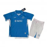 Camiseta Napoli Primera Nino 2024-2025