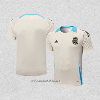 Camiseta de Entrenamiento Argentina 2024-2025 Amarillo