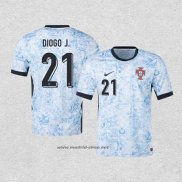 Camiseta Portugal Jugador Diogo J. Segunda 2024