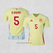 Camiseta Espana Jugador D.Vivian Segunda 2024