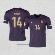 Camiseta Inglaterra Jugador Konsa Segunda 2024