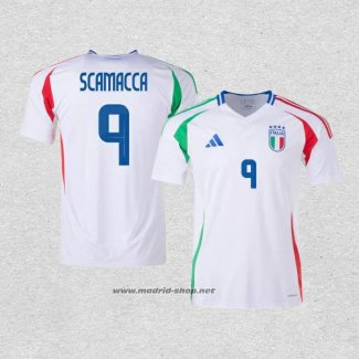 Camiseta Italia Jugador Scamacca Segunda 2024-2025