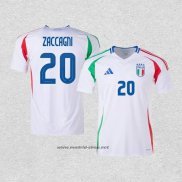 Camiseta Italia Jugador Zaccagni Segunda 2024-2025