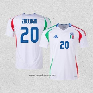 Camiseta Italia Jugador Zaccagni Segunda 2024-2025