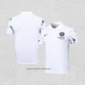 Camiseta Polo del Paris Saint-Germain 2024-2025 Blanco