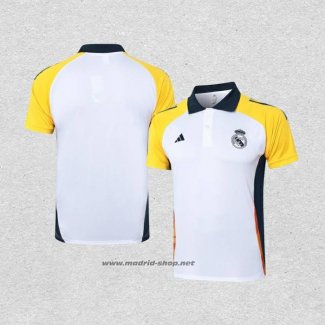 Camiseta Polo del Real Madrid 2024-2025 Blanco