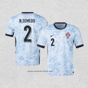 Camiseta Portugal Jugador N.Semedo Segunda 2024