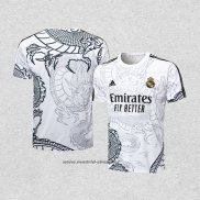 Camiseta de Entrenamiento Real Madrid Dragon 2024-2025 Blanco