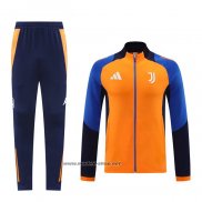 Chandal de Chaqueta del Juventus 2024-2025 Naranja