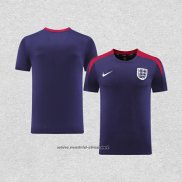 Camiseta de Entrenamiento Inglaterra 2024-2025 Purpura