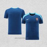 Camiseta de Entrenamiento Portugal 2024-2025 Azul