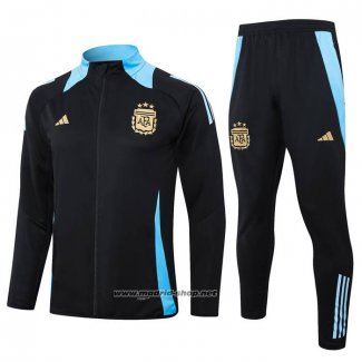 Chandal de Chaqueta del Argentina 2024-2025 Negro