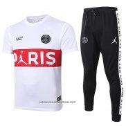 Chandal del Paris Saint-Germain Manga Corta 2020-2021 Blanco