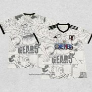 Tailandia Camiseta Japon ONE PIECE 2024-2025 Blanco