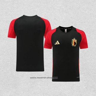 Camiseta de Entrenamiento Belgica 2024-2025 Negro