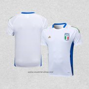 Camiseta de Entrenamiento Italia 2024-2025 Blanco