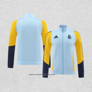 Chaqueta del Real Madrid 2024-2025 Azul Claro