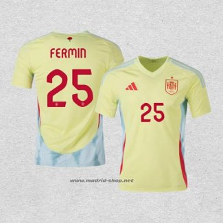 Camiseta Espana Jugador Fermin Segunda 2024