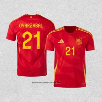 Camiseta Espana Jugador Oyarzabal Primera 2024